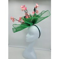 Green Kentucky Derby Hat, Fascinator, Mardi Gras, Race Hats, Church, Photoshoot, St Patrick's Day | Etsy (US)