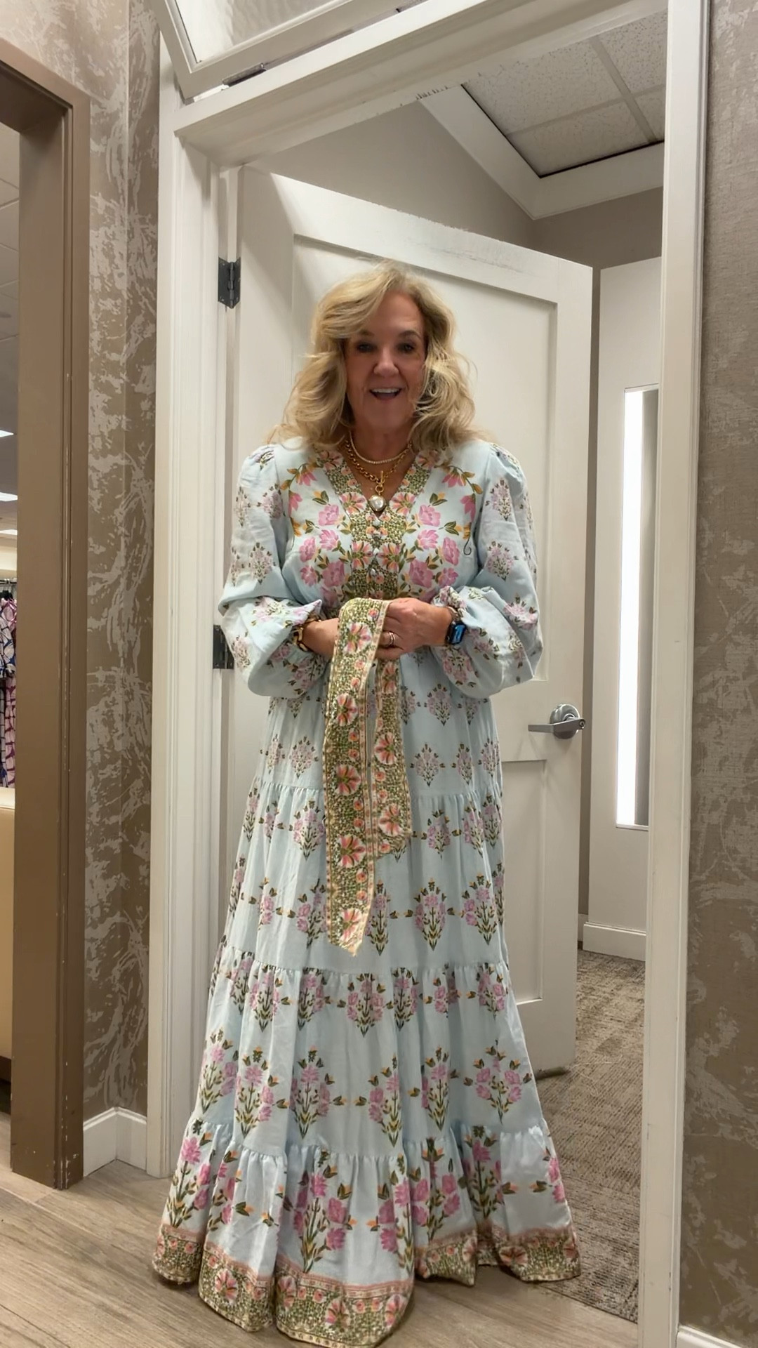 The fabric was gorgeous in this dress. Made it very special. Wearing my regular size. Just need a bit higher heel. Im 5’3”

#LTKWedding #LTKOver40 #LTKPetite