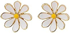 Daisy Flower Stud Earrings.Cute Chrysanthemum Dangle Earring Little Sun Flower Drop Earring for W... | Amazon (US)