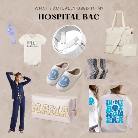 What I used from my hospital bag as a first time mom! 

#LTKbump #LTKitbag #LTKbaby