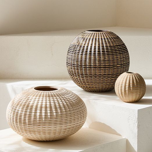 Ellara Ceramic Vases | West Elm (US)