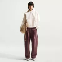 Nike Women's Sportswear Loose Mid-Rise Fleece Trousers | DICK'S Sporting Goods