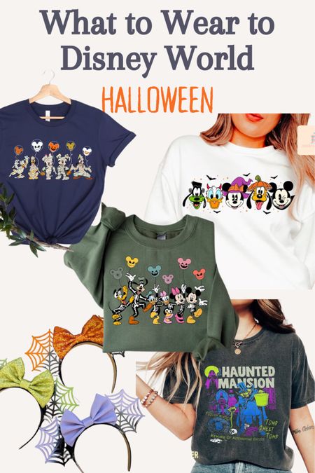What to wear to Disney world in October, Disney Halloween shirts

#LTKtravel