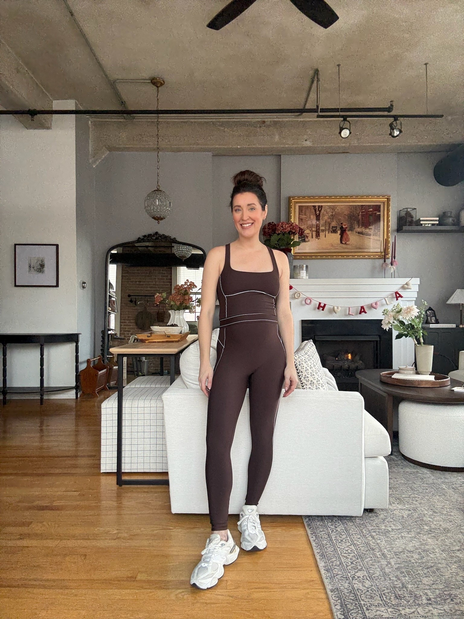 Love this new tank style sports bra and YPB leggings from Abercrombie. This is not maternity but is bump friendly and great for higher intensity workouts. The tank is padded and runs slightly big. I sized up to a M in both 

#LTKActive #LTKmomlife #LTKBump