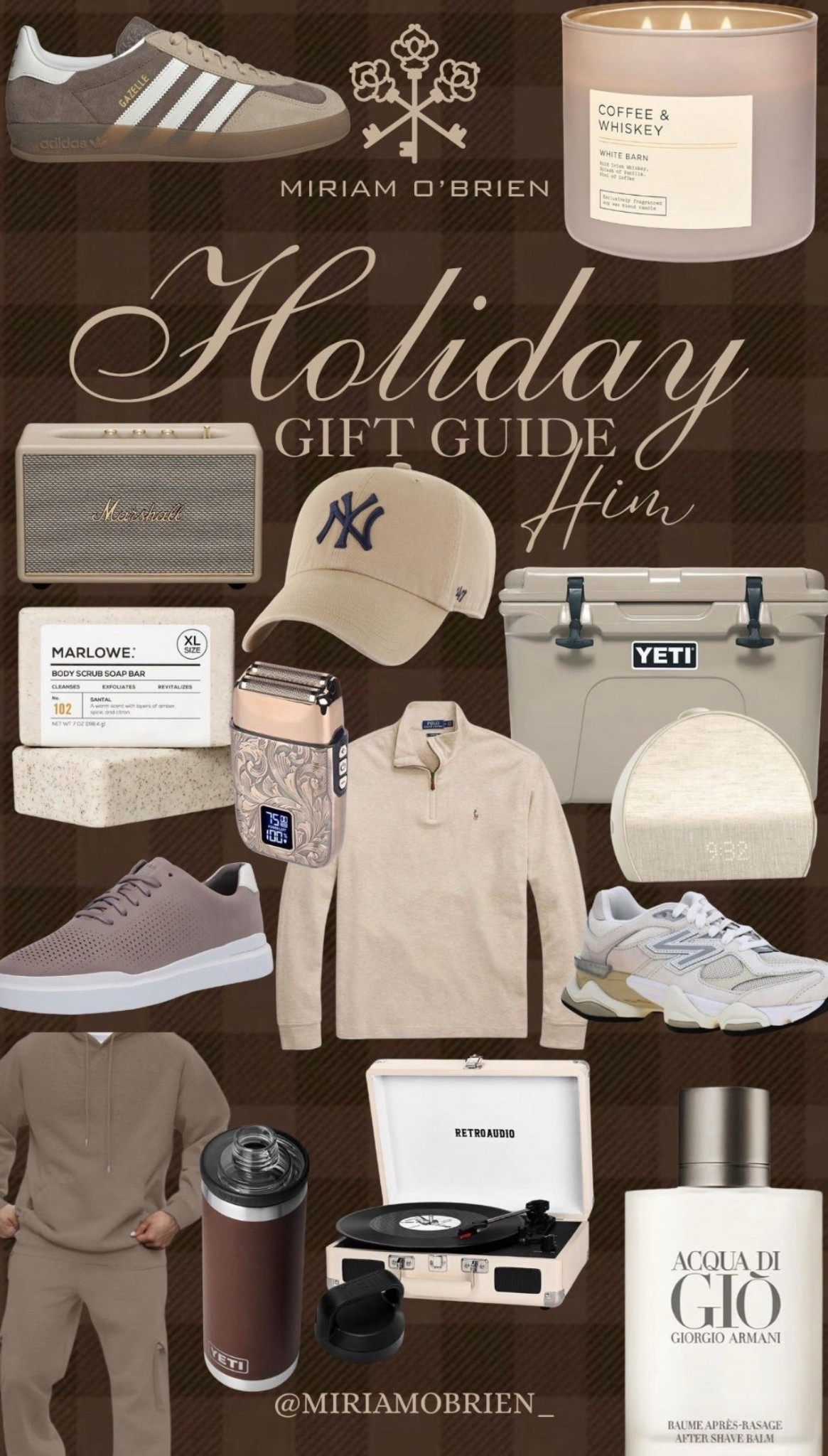 Holiday gift guide for him

Follow me at  @miriamobrien_ on IG and TikTok! 

#HolidayGiftGuide #AmazonGiftGuide #AmazonGiftForHim #AmazonHolidayGift

#LTKMens #LTKGiftGuide #LTKHoliday

#LTKGiftGuide #LTKMens #LTKHoliday