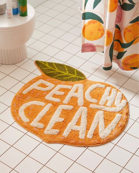 Peachy Clean Bath Mat 
Bathroom Mat
Bathroom Rug
Maximalist
Maximalism 
Colorful Decor


#LTKhome #LTKsalealert #LTKfindsunder50