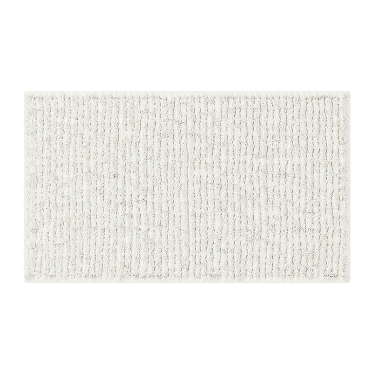 Beautiful Cotton Bath Rug by Drew Barrymore, Off White, 20x34" | Walmart (US)