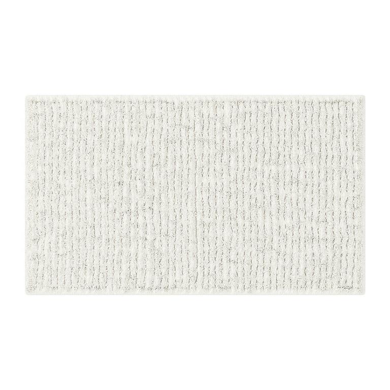 Beautiful Cotton Bath Rug by Drew Barrymore, Off White, 20x34" | Walmart (US)