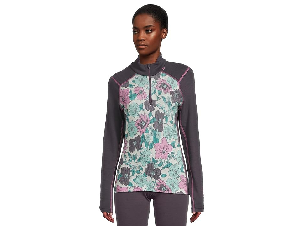 Helly Hansen Lifa Merino Midgra 1/2 Zip Women's Clothing Blue 1 : XS, Wool | Zappos