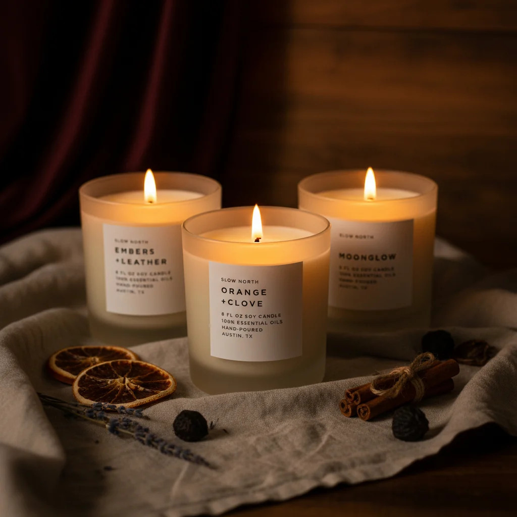 Warm + Comforting Trio - Signature Candle Bundle | Slow North