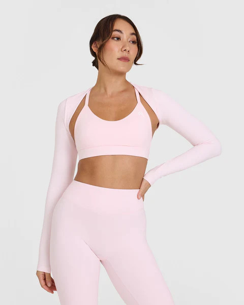SoftMotion Long Sleeve Shrug 
 Ballet Pink | Oner Active (UK / US)