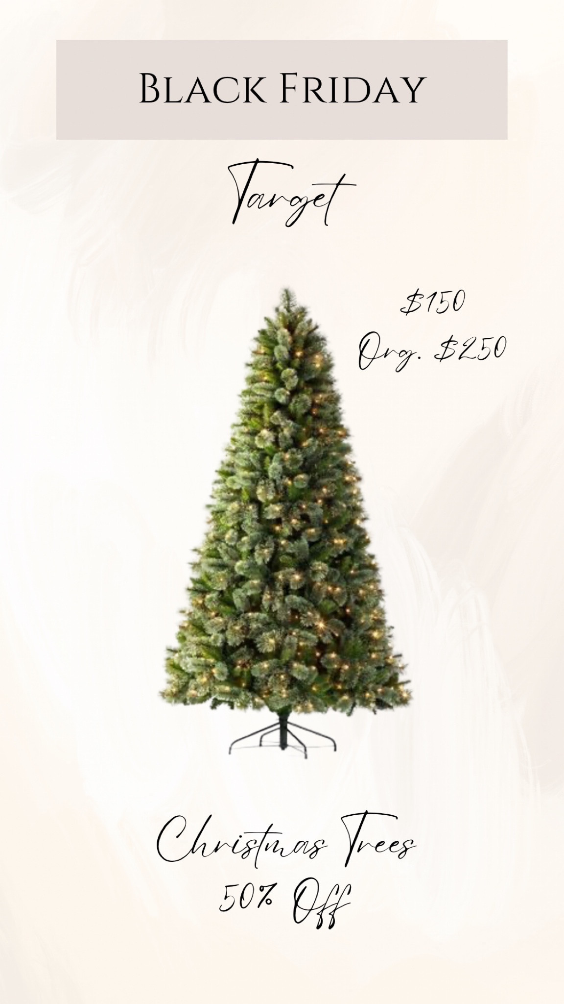 Black Friday Deals. Target Black Friday. Christmas Tree. Christmas Home Decor. Artificial Christmas Tree on sale. 50% off. 

#LTKHoliday #LTKsalealert #LTKhome