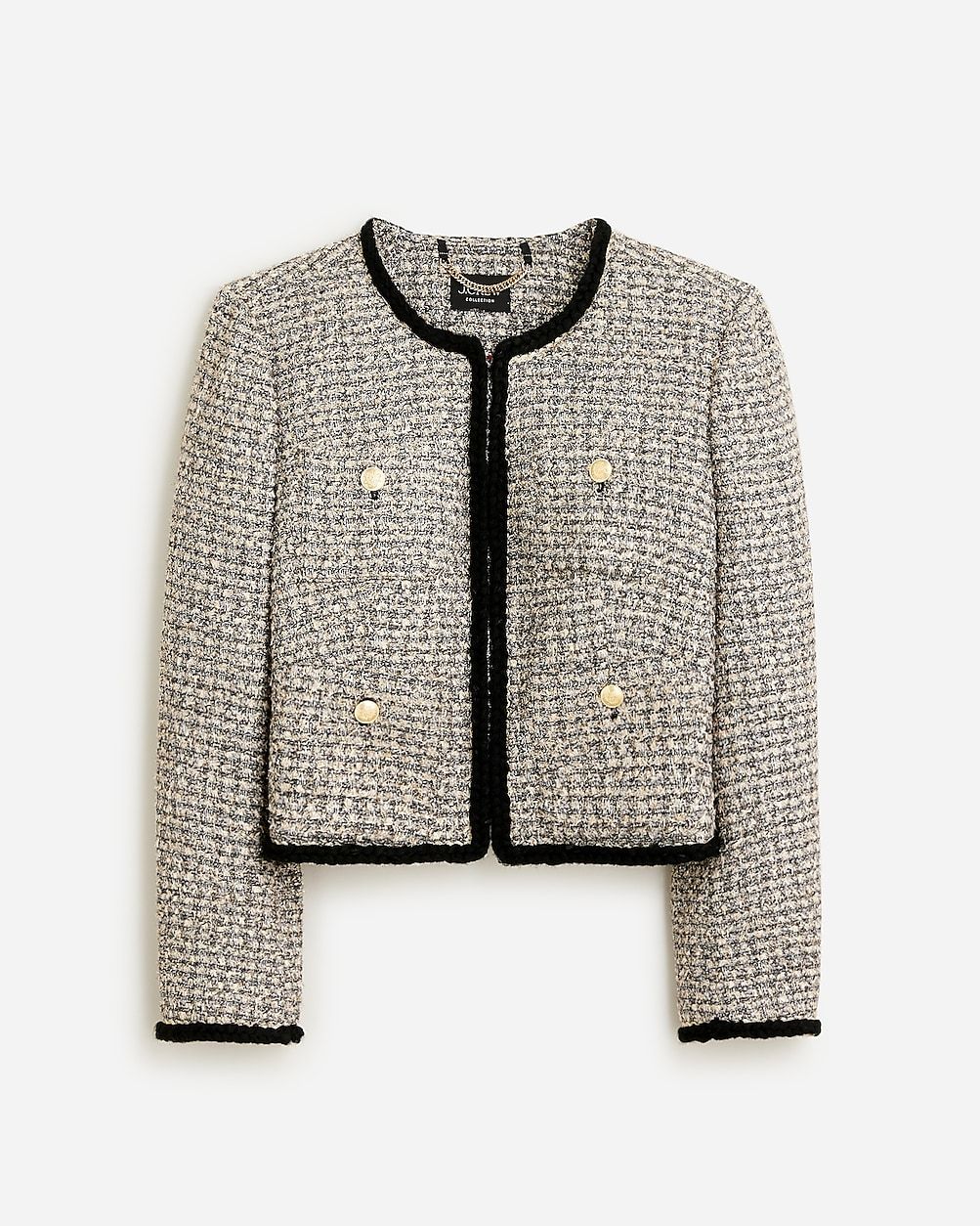 Collection Louisa lady jacket in tinsel tweed | J.Crew US