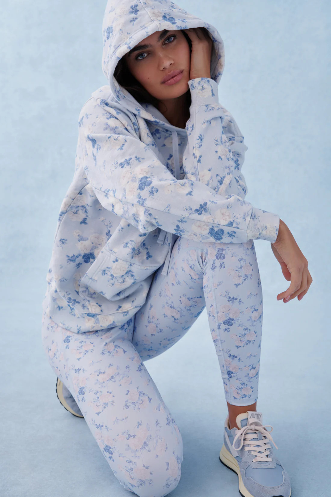 Nacova Floral Cotton Hoodie | LoveShackFancy
