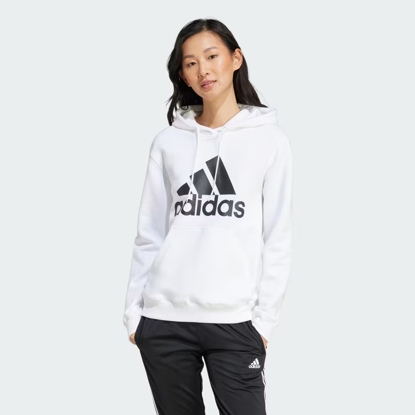 Essentials Big Logo Regular Fleece Hoodie | adidas (US)