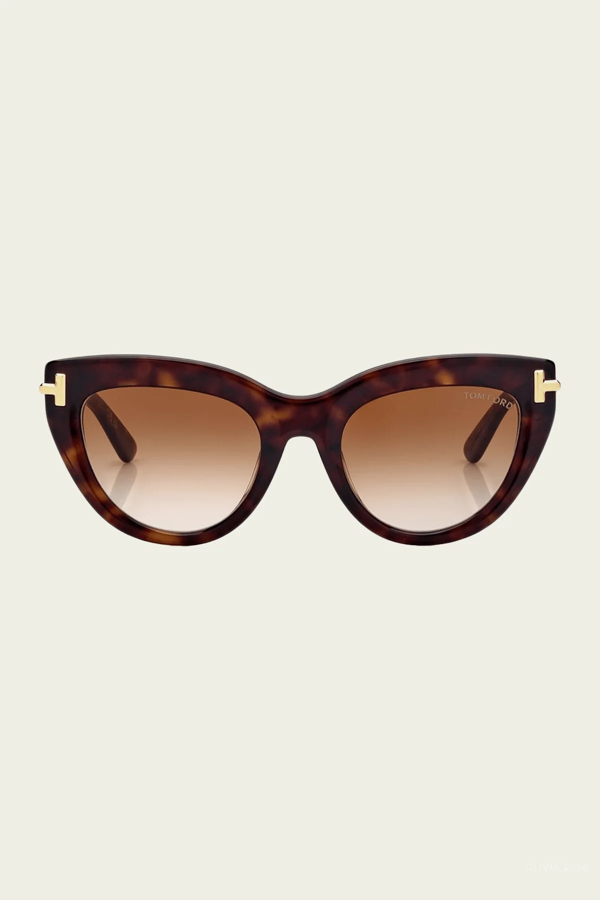 Icon Cat-Eye Sunglasses in Havana Brown | Shop Olivia