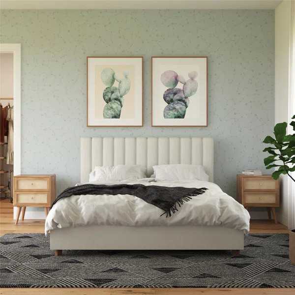 Brittany Upholstered Platform Bed | Wayfair North America