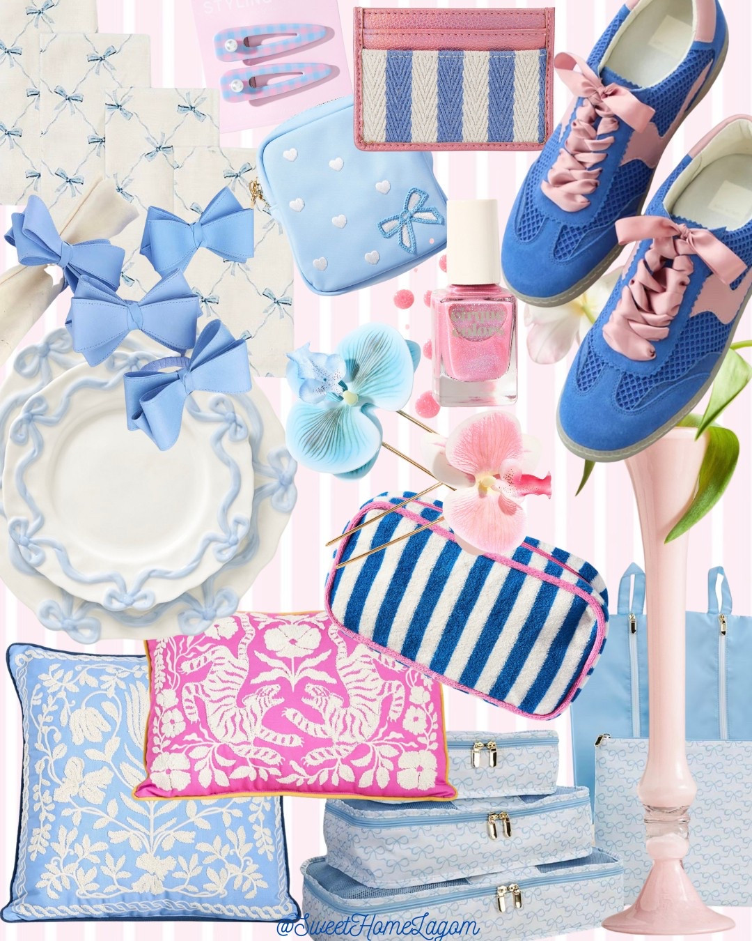 Packing cubes are a MUST for me and these blue bow ones are so cute! I also own like 10 pairs of these Dolce Vita sneakers but this new pink and blue pair is obviously a must...

#LTKShoeCrush #LTKHome #LTKFindsUnder50