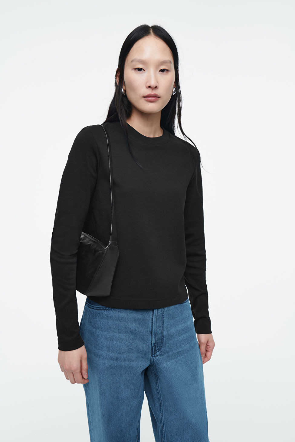 CLEAN CUT REGULAR LONG-SLEEVED T-SHIRT | COS (US)