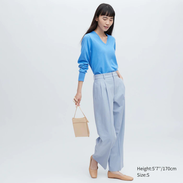 Wide-Fit Pleated Pants | UNIQLO (US)