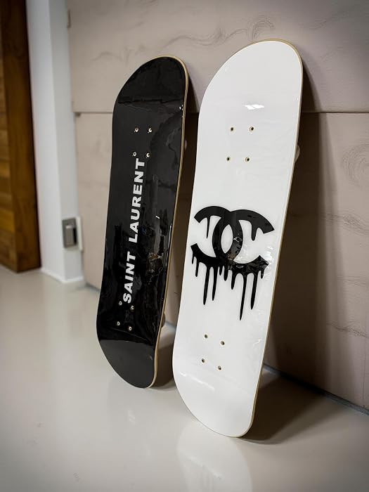 BDTrims 1,2, or 3 Pack Designer-Influenced Pop Art Skateboard Deck Set, Premium 7-Ply Maple, Wall... | Amazon (US)