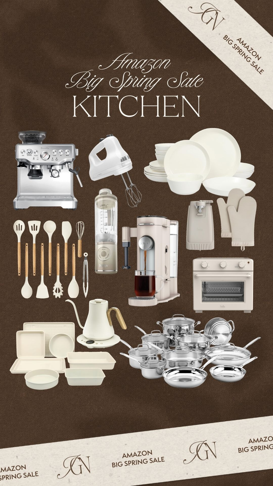Amazon Big Spring Sale kitchen finds. Appliances, cookware sets, kitchen gadgets and everyday essentials to upgrade your kitchen. ✨🍳

#amazonspringsale #kitchenessentials #amazonkitchen #cookware #kitchengadgets #homeessentials #amazonfinds #kitcheninspo 

 

#LTKHome
