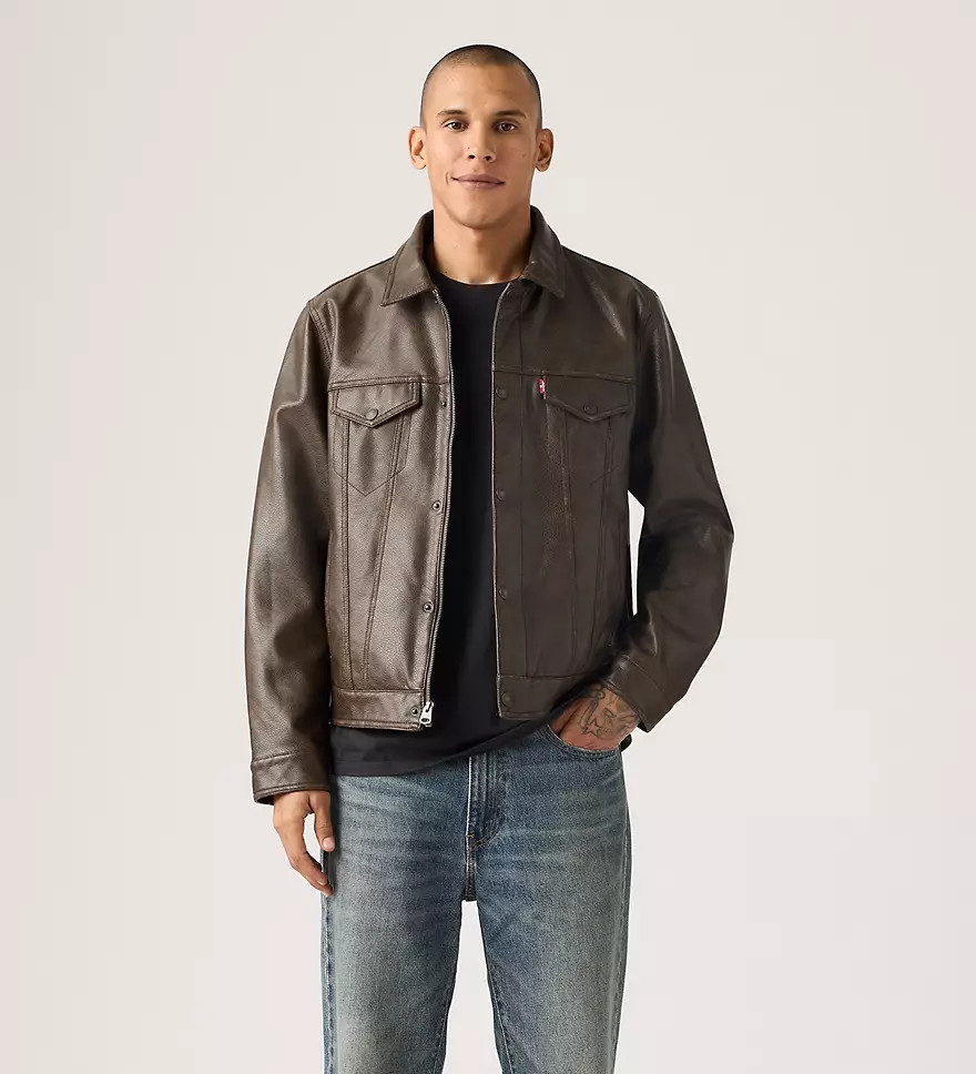 Faux Leather Trucker Jacket | LEVI'S (US)