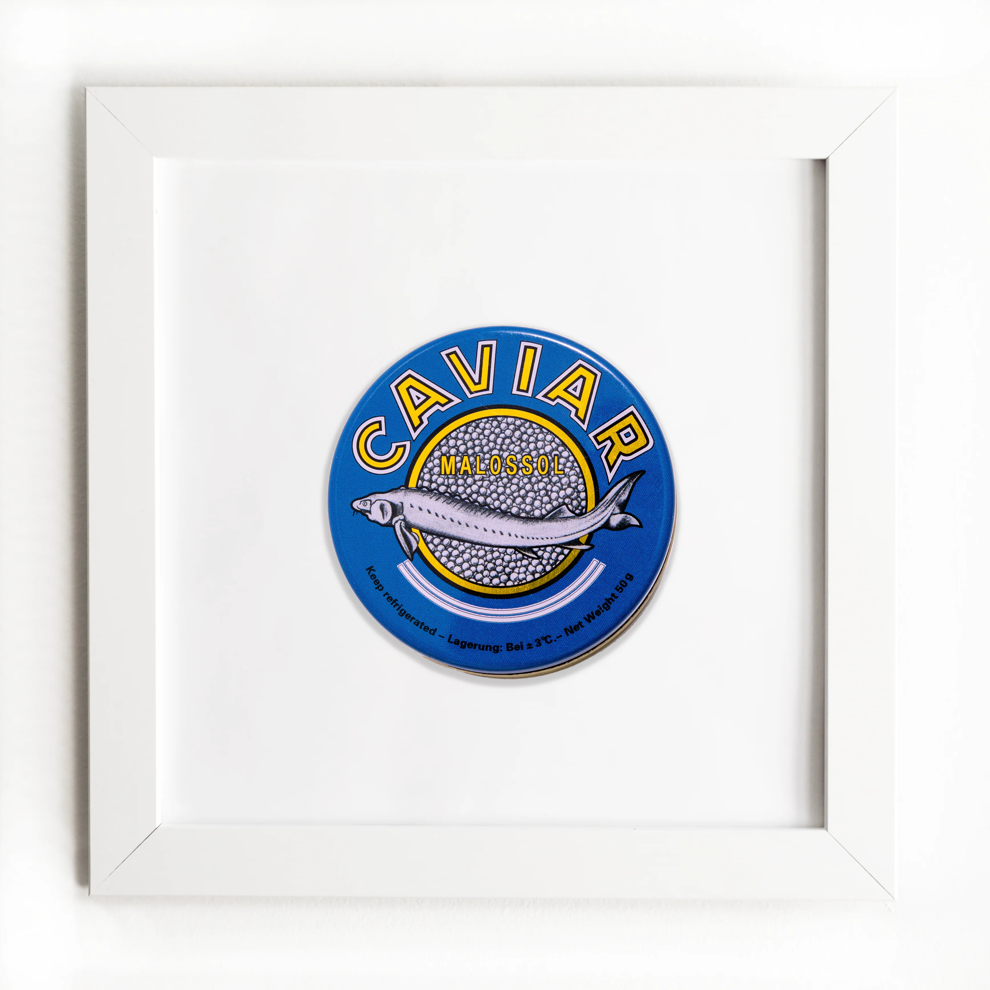 Caviar Malossol - Framed Print Matchbook - Gift - Match South | Match South