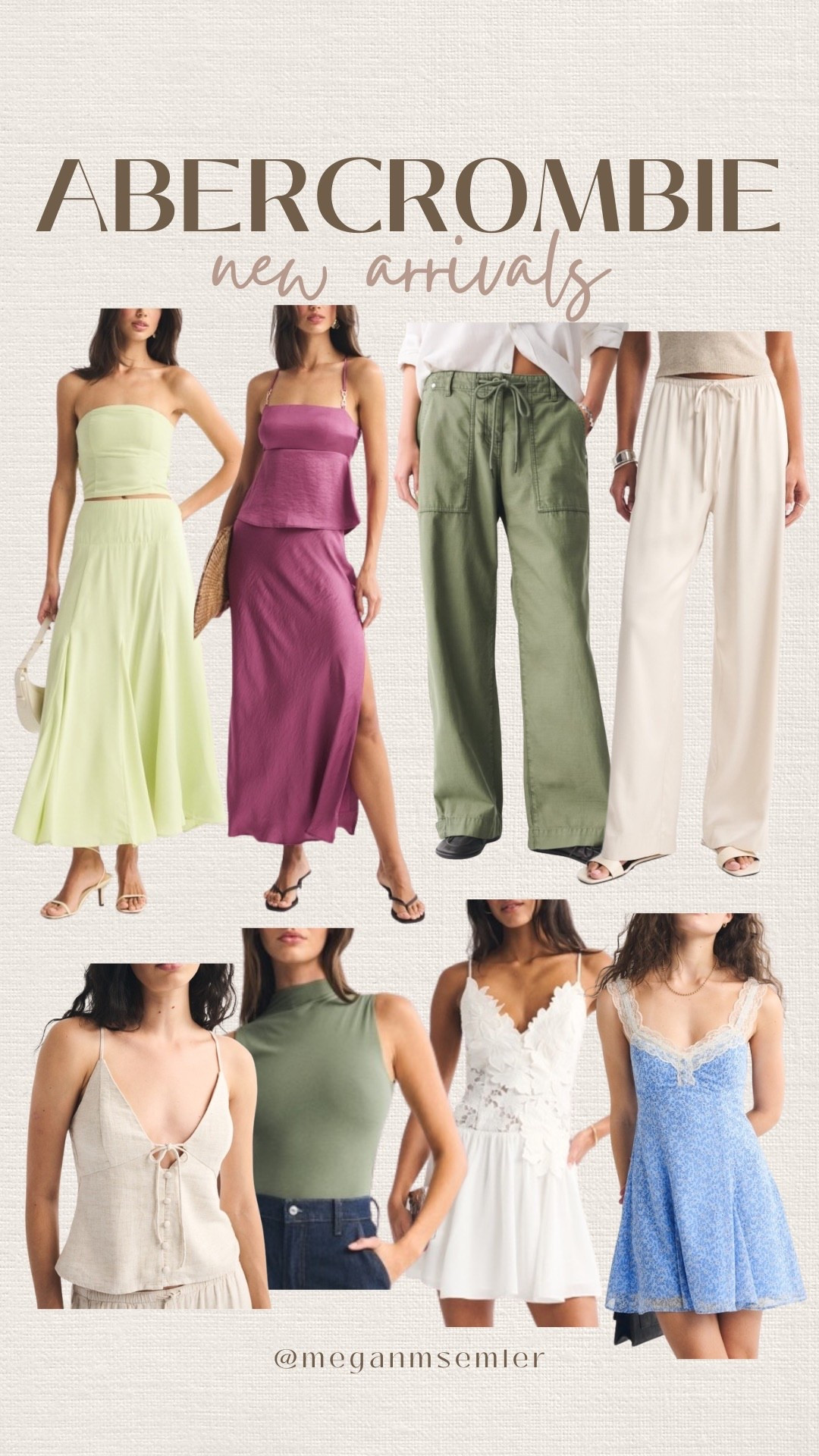 Abercrombie new arrivals for spring 

#LTKSeasonal #LTKgrwm #LTKootd