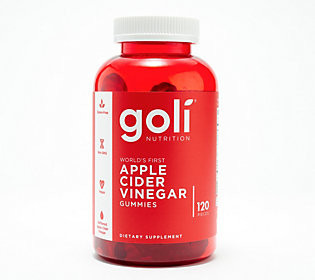Goli Nutrition Apple Cider Vinegar Gummies 120Count | QVC