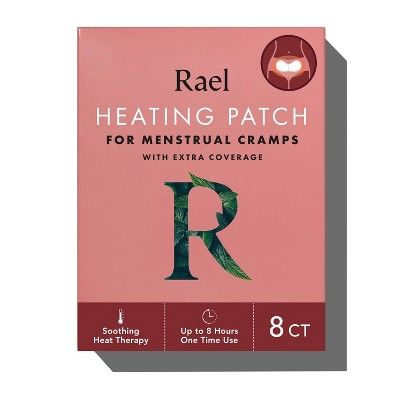 Rael Heating Patch for Menstrual Cramps with Extra Coverage | Target