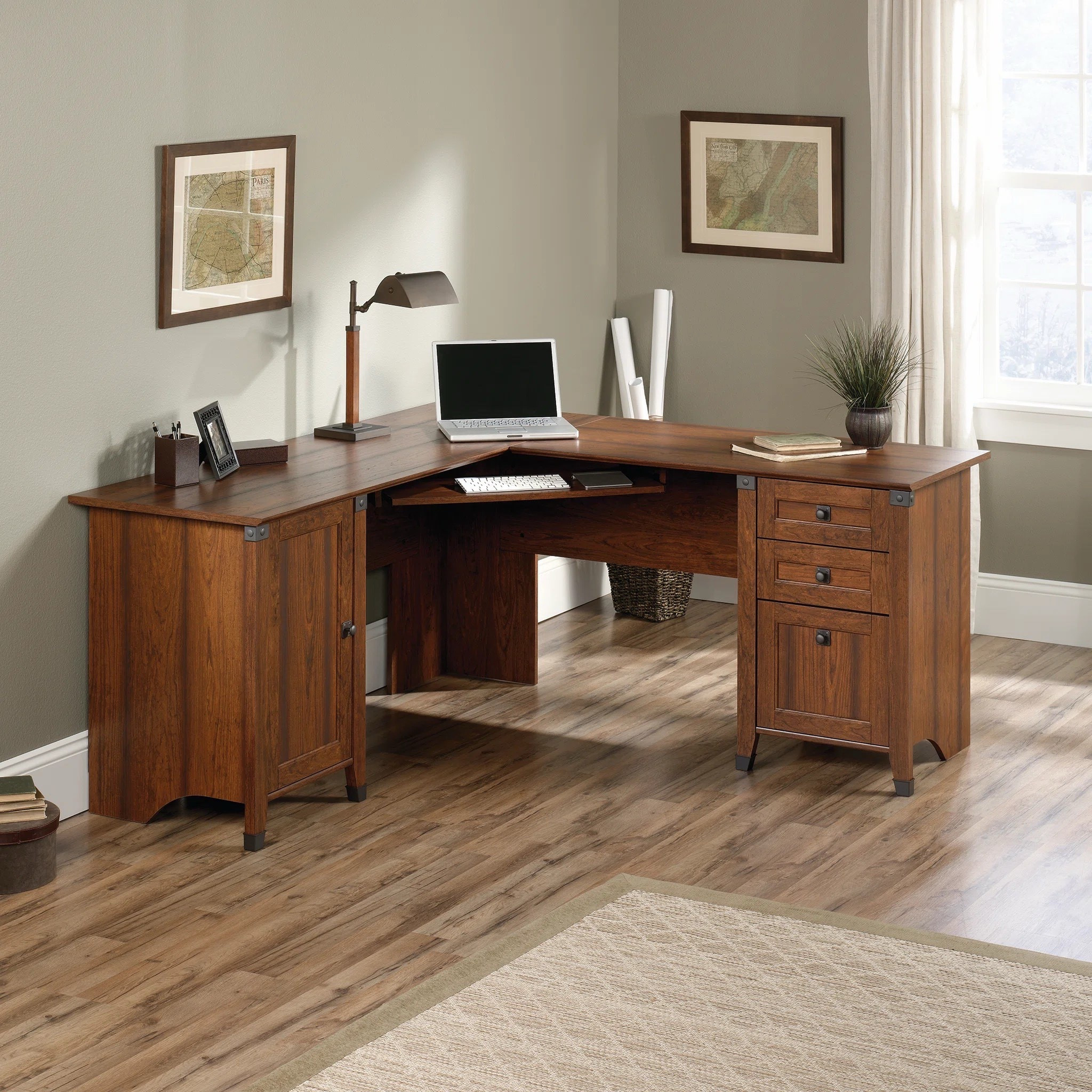 Whether you're working from home for the day or simply sitting down to write an important to do list, you can make your study space effortlessly cozy with a lodge-inspired look. ON SALE and under $500.

L-shaped desk, L-shaped computer desk, L-shaped writing desk, computer desk, writing desk, home office, work from home, remote work, home office desk 

#LTKHome #LTKSeasonal #LTKSaleAlert