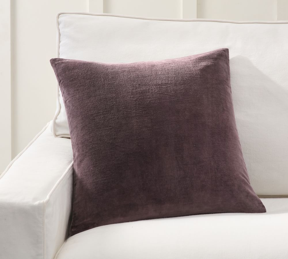 Everywhere Velvet Pillow Cover | Pottery Barn (US)