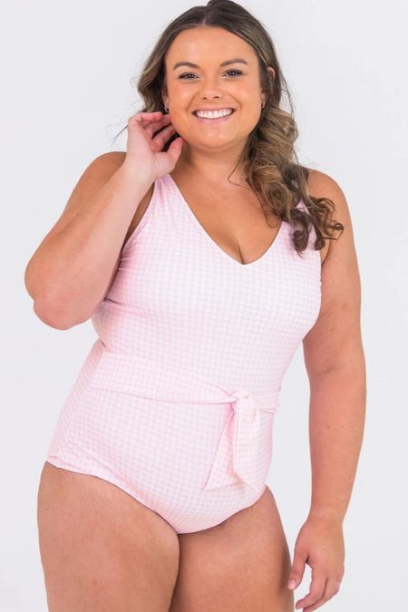 In love with this pink gingham one piece! They make this and a family style for men girls, boys, and babies! 

#LTKkids #LTKfamily #LTKswim
