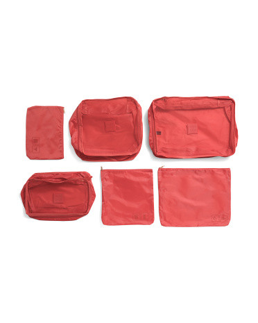 6pc Packing Cube And Bags Set | TJ Maxx