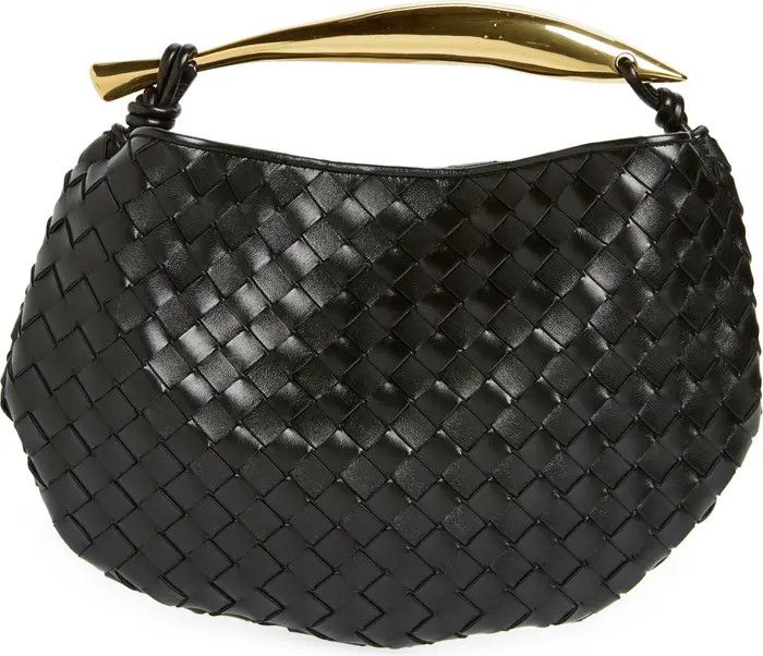 Sardine Intrecciato Leather Top Handle Bag | Nordstrom