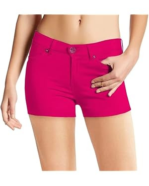 Hybrid & Company Womens Perfectly Shaping Hyper Stretch Shorts | Amazon (US)