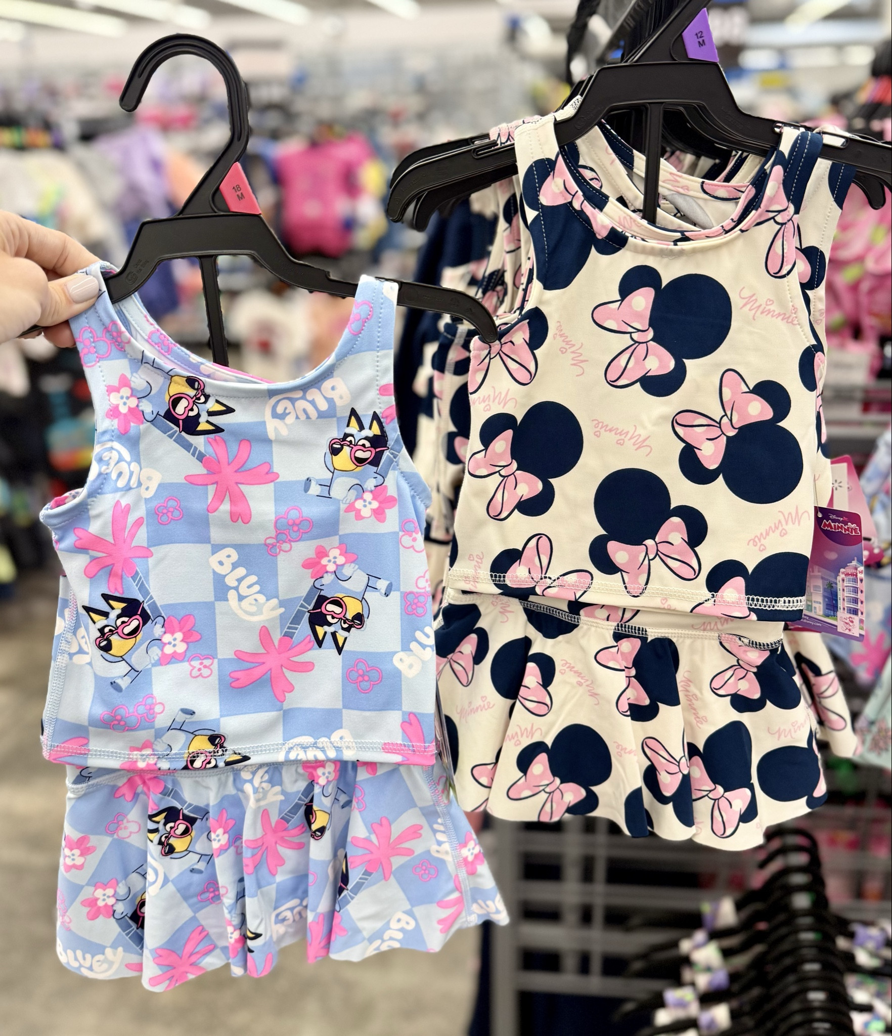 OMG new little girls’ athletic character tank and skort sets in Minnie Mouse, Ariel, Strawberry Shortcake, and more 😍🥹 SO cute for the Summer!! 
-
#bluey #disney #minniemouse #littlemermaid #ariel #summervibes #toddlergirlstyle #kidspajamas #walmart #walmartfind #walmartmom #girlfashion #girlstyle #springclothing #kidsfashion #kidstyle #girlmom #toddlergirlfashion #toddlergirlstyle