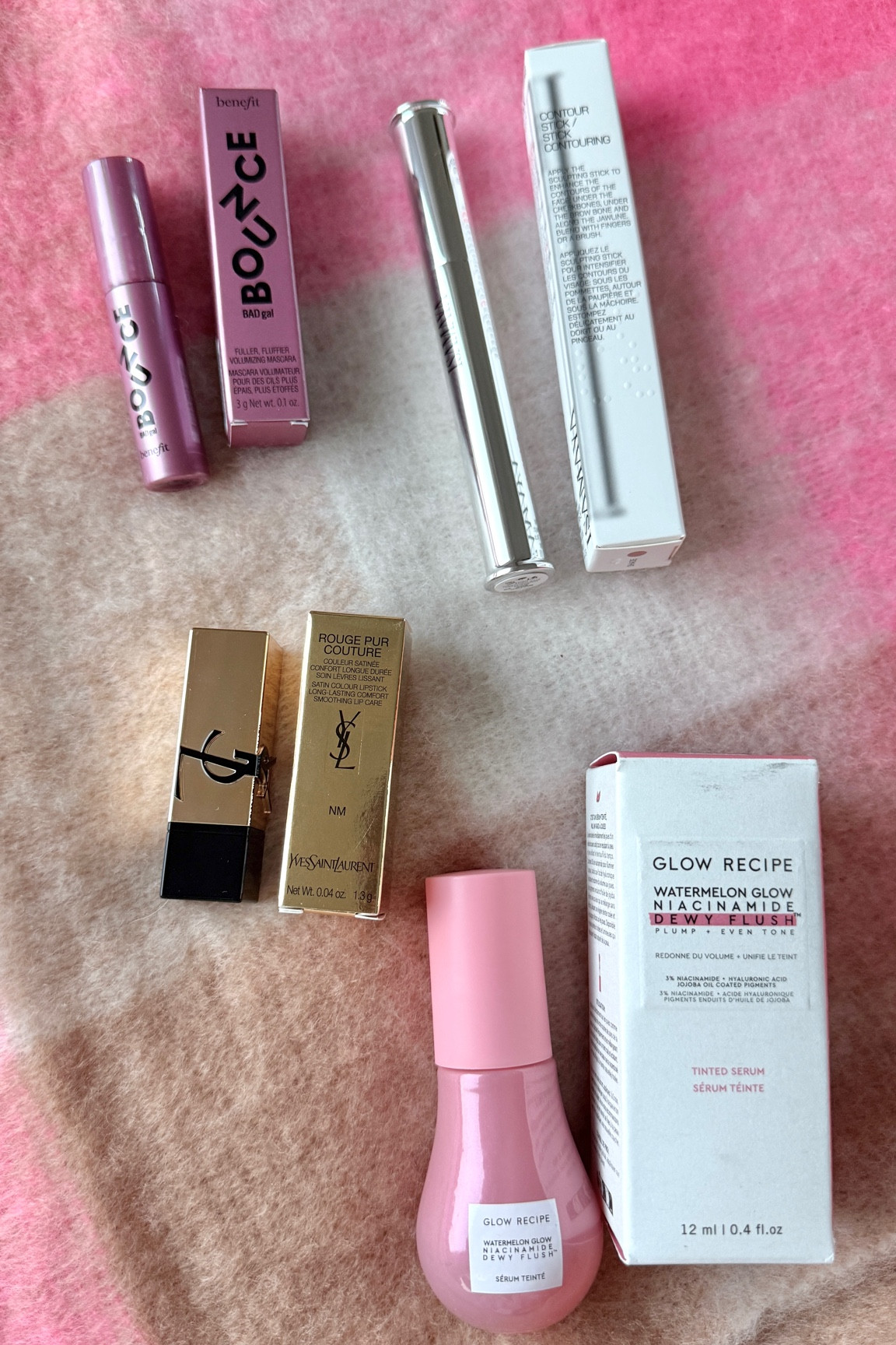 A little Sephora haul! Yves Saint Laurent nude lipstick, Glow Recipe skincare blush, Benefit bounce mascara, Isamaya contour stick 

#LTKFindsUnder100 #LTKFindsUnder50 #LTKBeauty