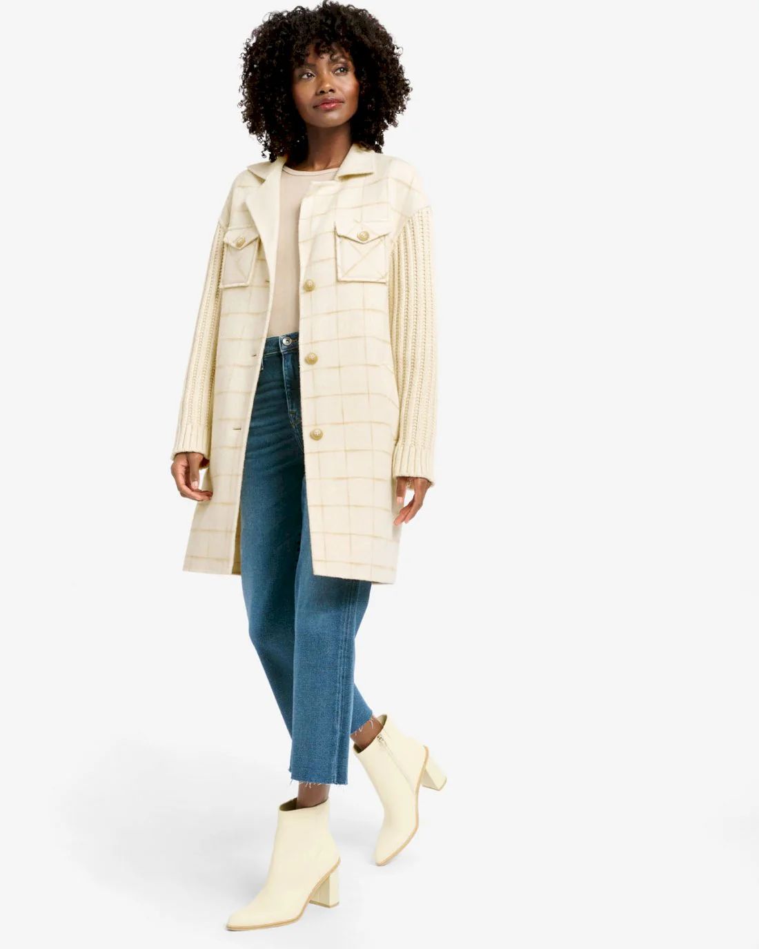 Rhea Plaid Coat | Splendid | Splendid