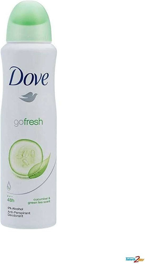 Dove Cucumber & Green Tea Scent Deodrent Spray 150ml | Amazon (US)