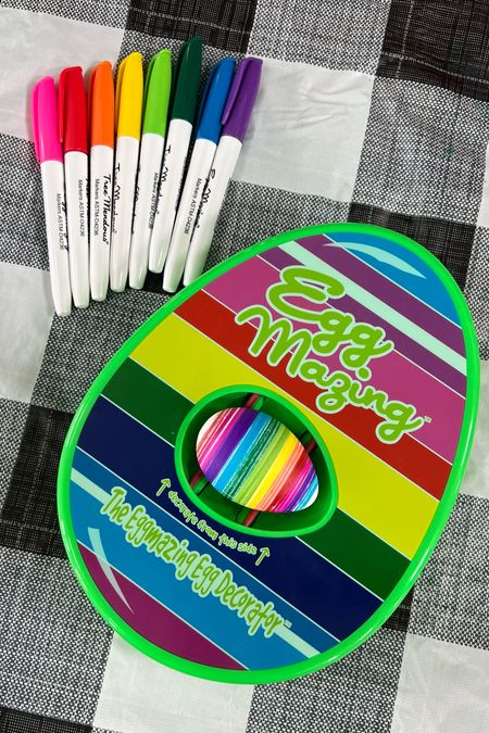 EggMazing Easter egg decorator kit with markers for coloring Easter eggs! So much fun for kids and adults and less messy than dying! Spring activities for kids spring break things to do with children art artificial eggs target and Amazon finds 

#LTKkids #LTKfamily #LTKSeasonal