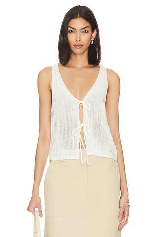 Anaya Tie Front Top
                    
                    MORE TO COME | Revolve Clothing (Global)
