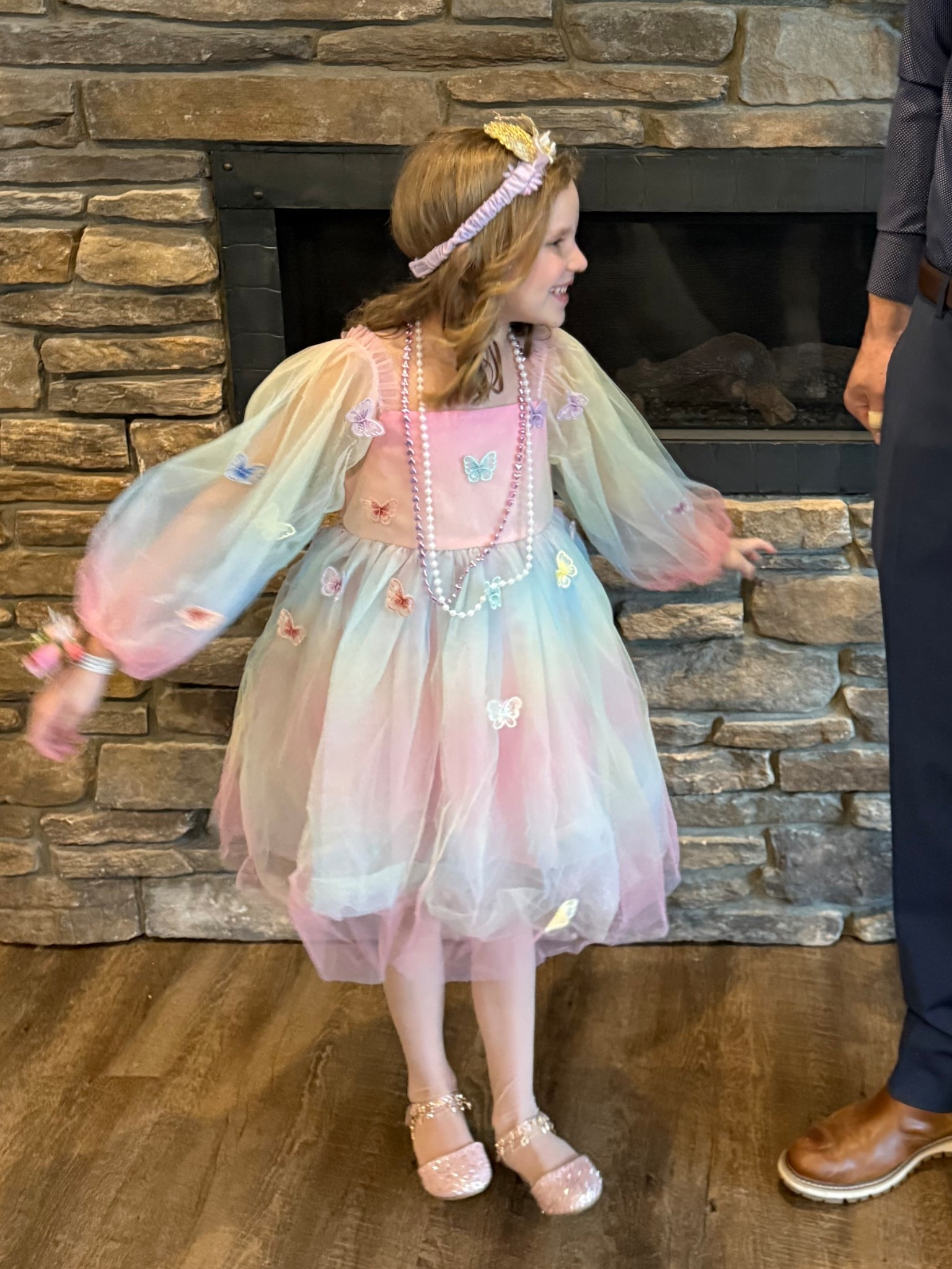 The prettiest rainbow dress for our sweet P! Shoes linked too. The perfect daddy daughter dance dress!

#LTKKids #LTKU #LTKmomlife