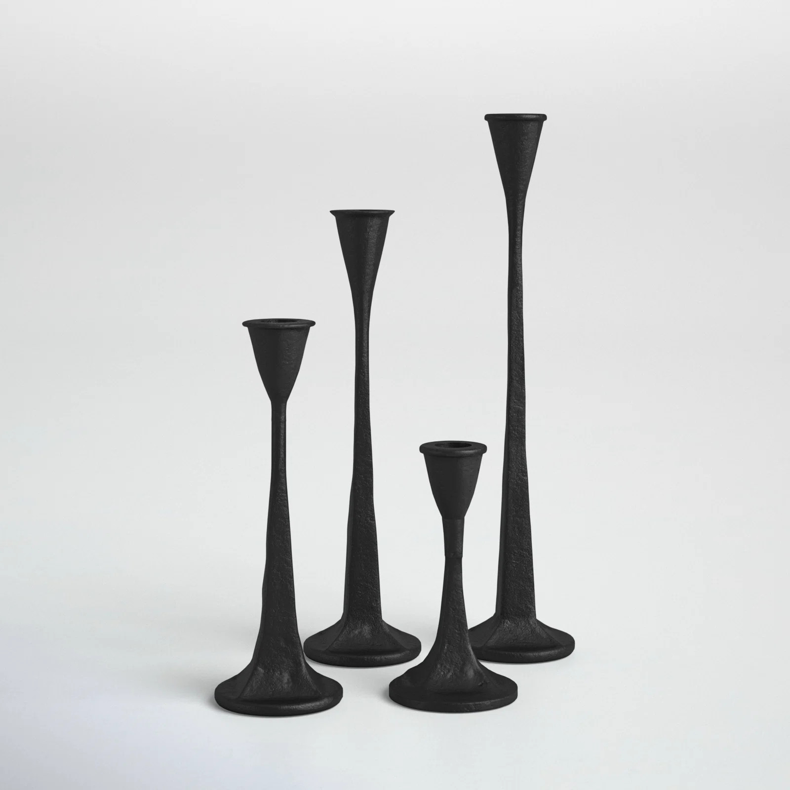 Joss & Main Adalai 4 Piece Iron Tabletop Candlestick Set & Reviews | Wayfair | Wayfair North America
