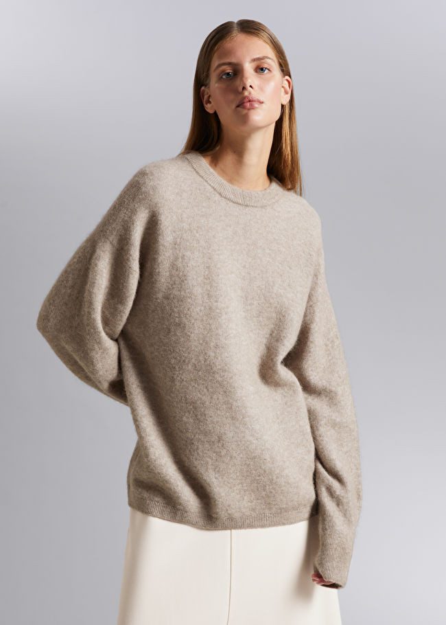 Oversized Knit Sweater | & Other Stories US