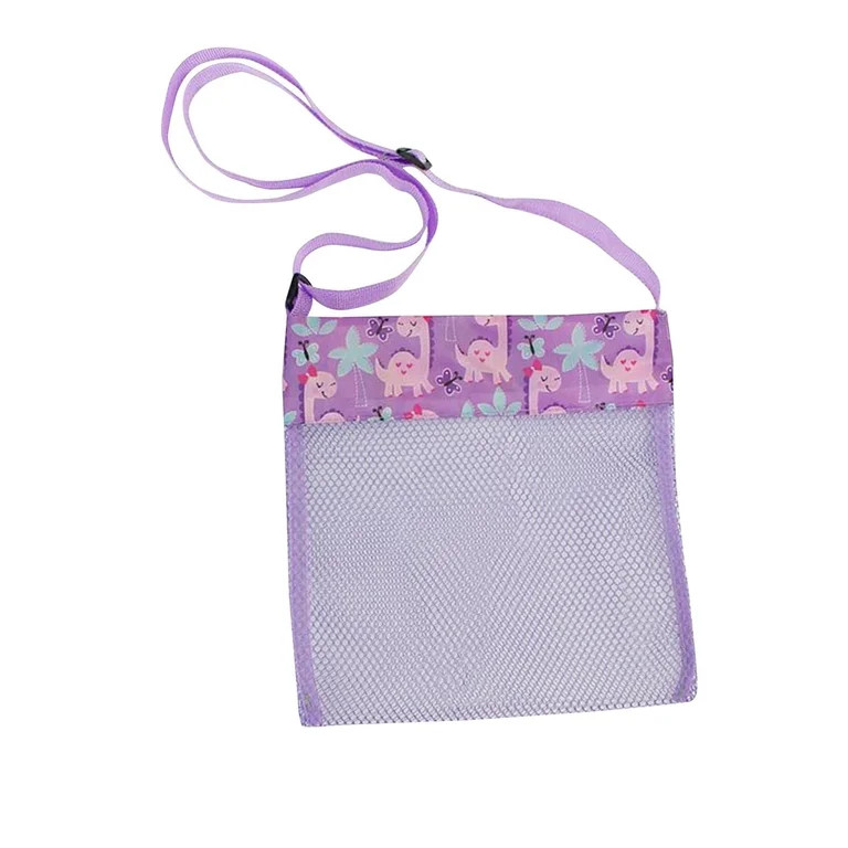 Zhourta Mesh Beach Bag for Kids Waterproof Tote Bag Color Children Beach Bag Toy Portable Storage... | Walmart (US)