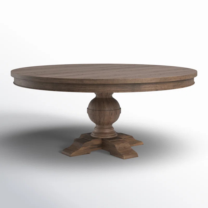 Marlowe Round Solid Wood Dining Table | Wayfair North America
