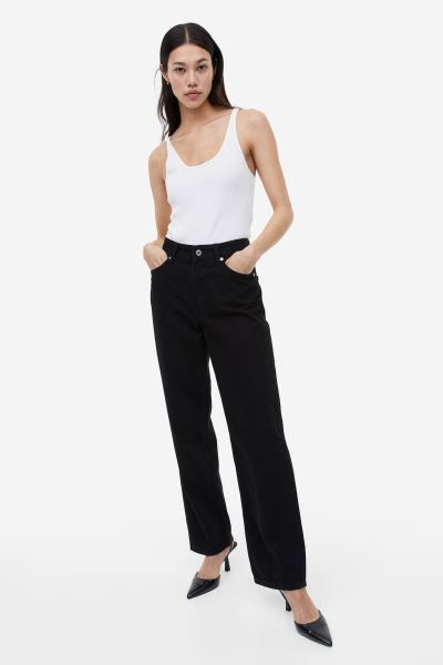 Ribbed vest top | H&M (UK, MY, IN, SG, PH, TW, HK)