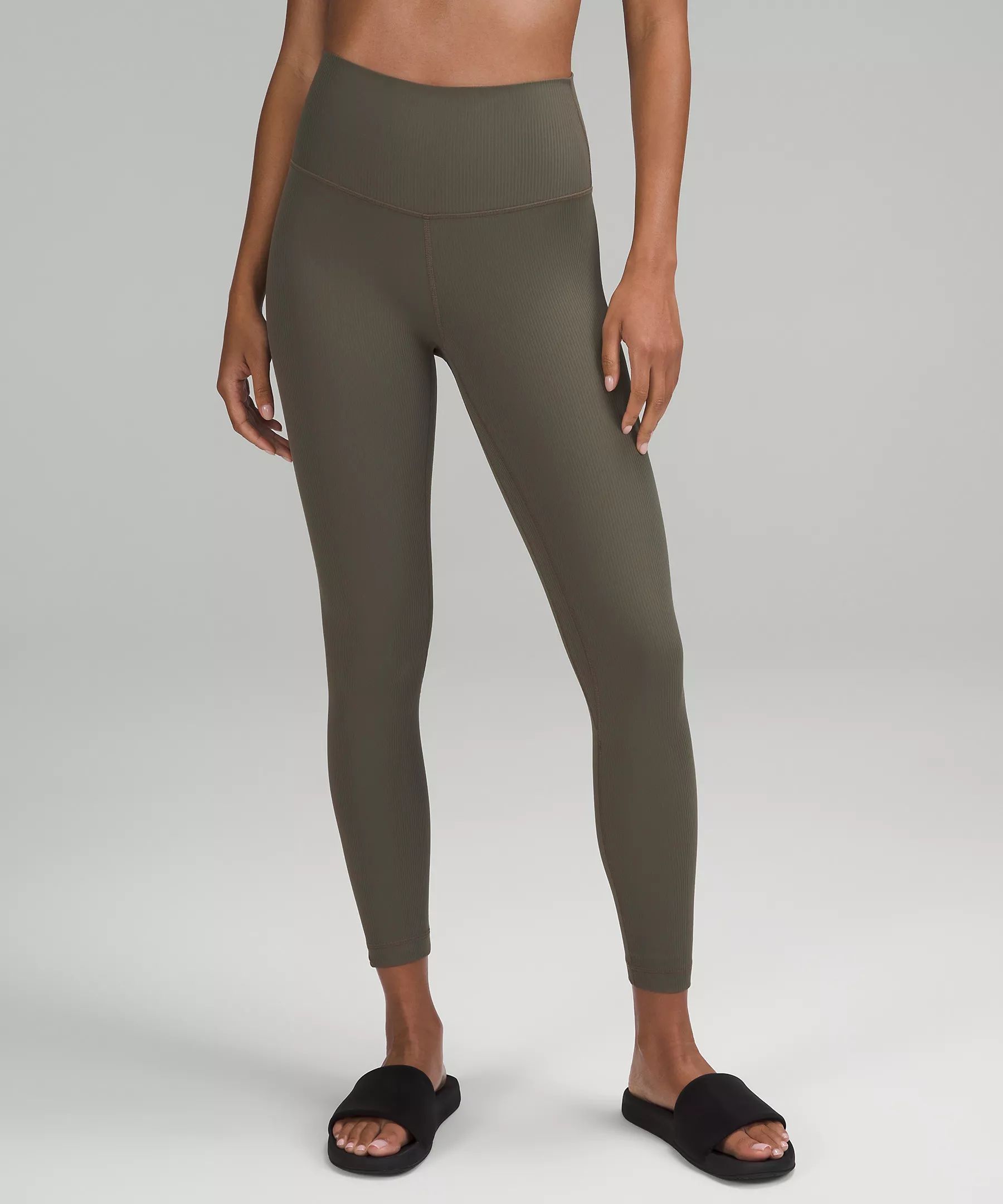 lululemon Align™ Ribbed High-Rise Pant 25" | Lululemon (US)